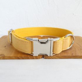 Nala pet dog collar traction rope (Option: Collar-L)
